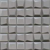Плитка LAntic Colonial Effect Mosaics Square Silver 30x30 см, поверхность микс, рельефная