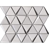 Плитка LAntic Colonial Effect Mosaics Triangle Silver 31x26 см, поверхность микс, рельефная