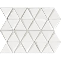 Плитка LAntic Colonial Effect Mosaics Triangle White 31x26 см, поверхность микс, рельефная