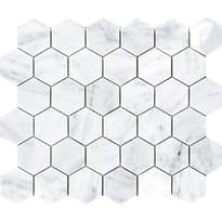 Плитка LAntic Colonial Essential Mosaics Hexagon Carrara Pulido 25.8x29.8 см, поверхность полированная