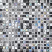 Плитка LAntic Colonial Field Mosaics Imperia Mix Silver Blacks 30.1x30.1 см, поверхность микс