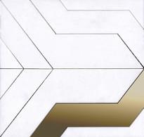 Плитка LAntic Colonial Focus White Gold 28x29 см, поверхность микс