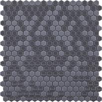 Плитка LAntic Colonial Glaze Mosaics Mini Hexagon Grey 29.5x30 см, поверхность микс