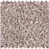 Плитка LAntic Colonial Gravity Mosaics Aluminium 3D Hexagon Rose Gold 30.7x30.1 см, поверхность глянец, рельефная
