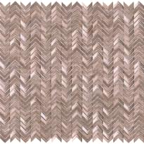 Плитка LAntic Colonial Gravity Mosaics Aluminium Arrow Rose Gold 29.8x30 см, поверхность глянец, рельефная