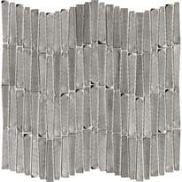 Плитка LAntic Colonial Gravity Mosaics Aluminium Wave Metal 28.9x30.2 см, поверхность глянец, рельефная