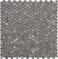 Плитка LAntic Colonial Mosaics Gravity Aluminium Hexagon Metal 31x31 см, поверхность полированная