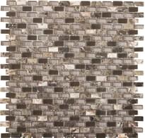 Плитка LAntic Colonial Mosaics Tribal Pearl Brown 28.6x28.3 см, поверхность полированная, рельефная