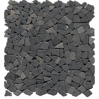 Плитка LAntic Colonial Paradise Mosaics Minibroken Edge Negro 32x32 см, поверхность матовая