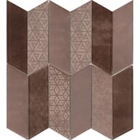 Плитка LAntic Colonial Rhomboid Mosaics Chocolate 29.8x29.8 см, поверхность микс