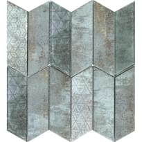 Плитка LAntic Colonial Rhomboid Mosaics Verdigris 29.8x29.8 см, поверхность микс
