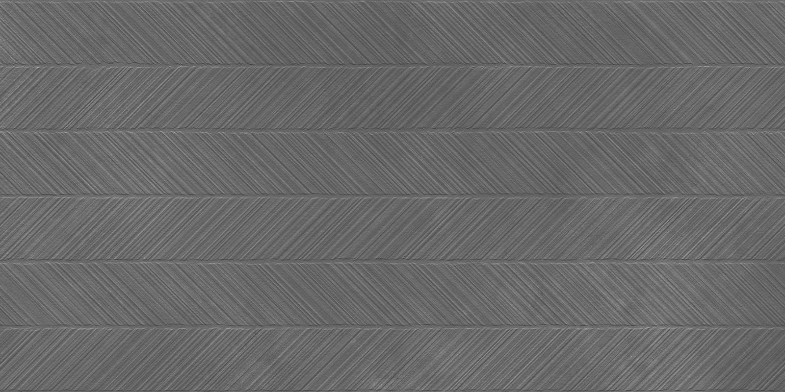 LCM Porcelain Невел Зип Темно Серый Карвинг 60x120 см, поверхность матовая
