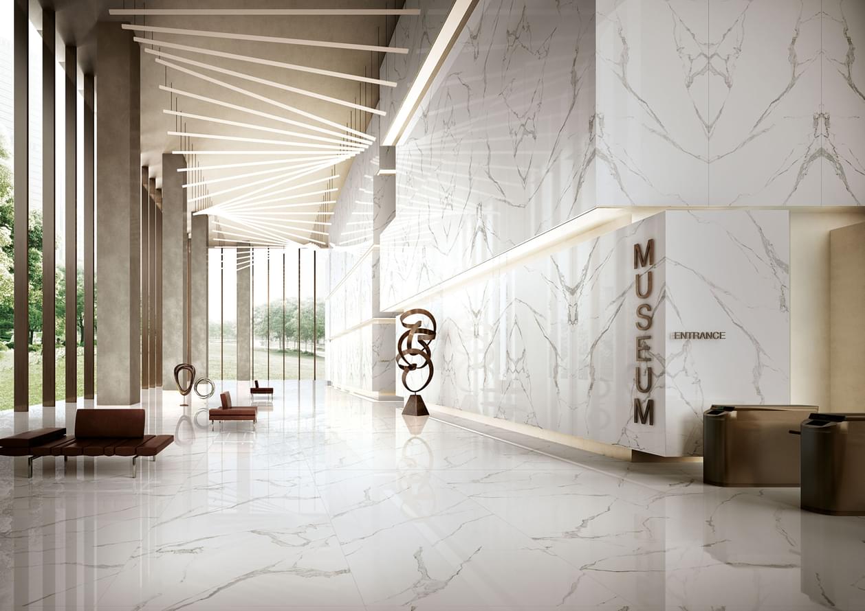 керамогранит фабрики La Fabbrica Ava коллекция Marmi Statuario Splendente