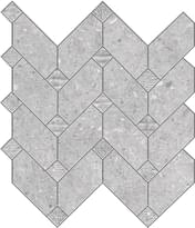 Плитка La Fabbrica Agglomerate Mosaico Freccia Agate Nat Lapp 30x35 см, поверхность микс