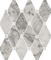 Плитка La Fabbrica Gemstone Octagone Grey Lap 30x28 см, поверхность полированная