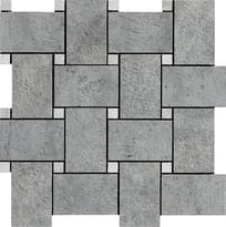 Плитка La Fabbrica Jungle Stone Intreccio Silver 30x30 см, поверхность матовая, рельефная
