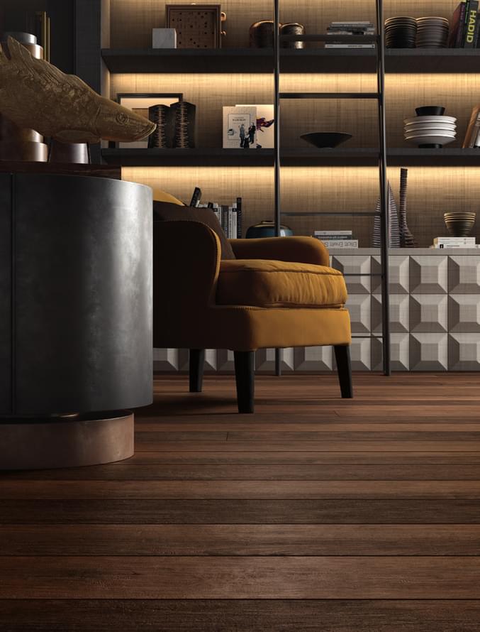 керамогранит фабрики La Faenza коллекция Legno Del Notaio