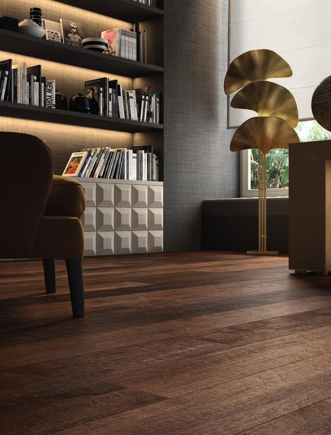 керамогранит фабрики La Faenza коллекция Legno Del Notaio