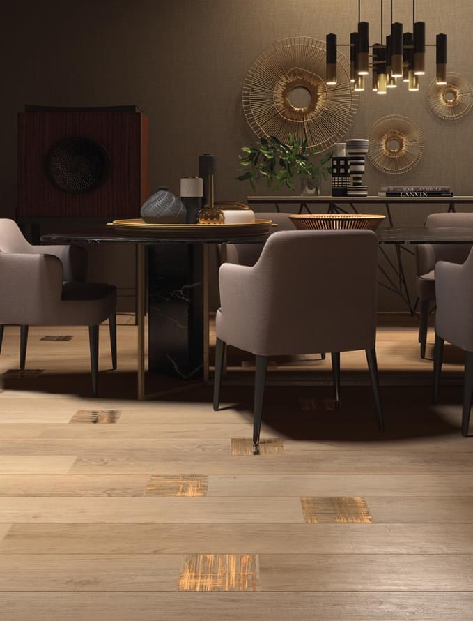 керамогранит фабрики La Faenza коллекция Legno Del Notaio