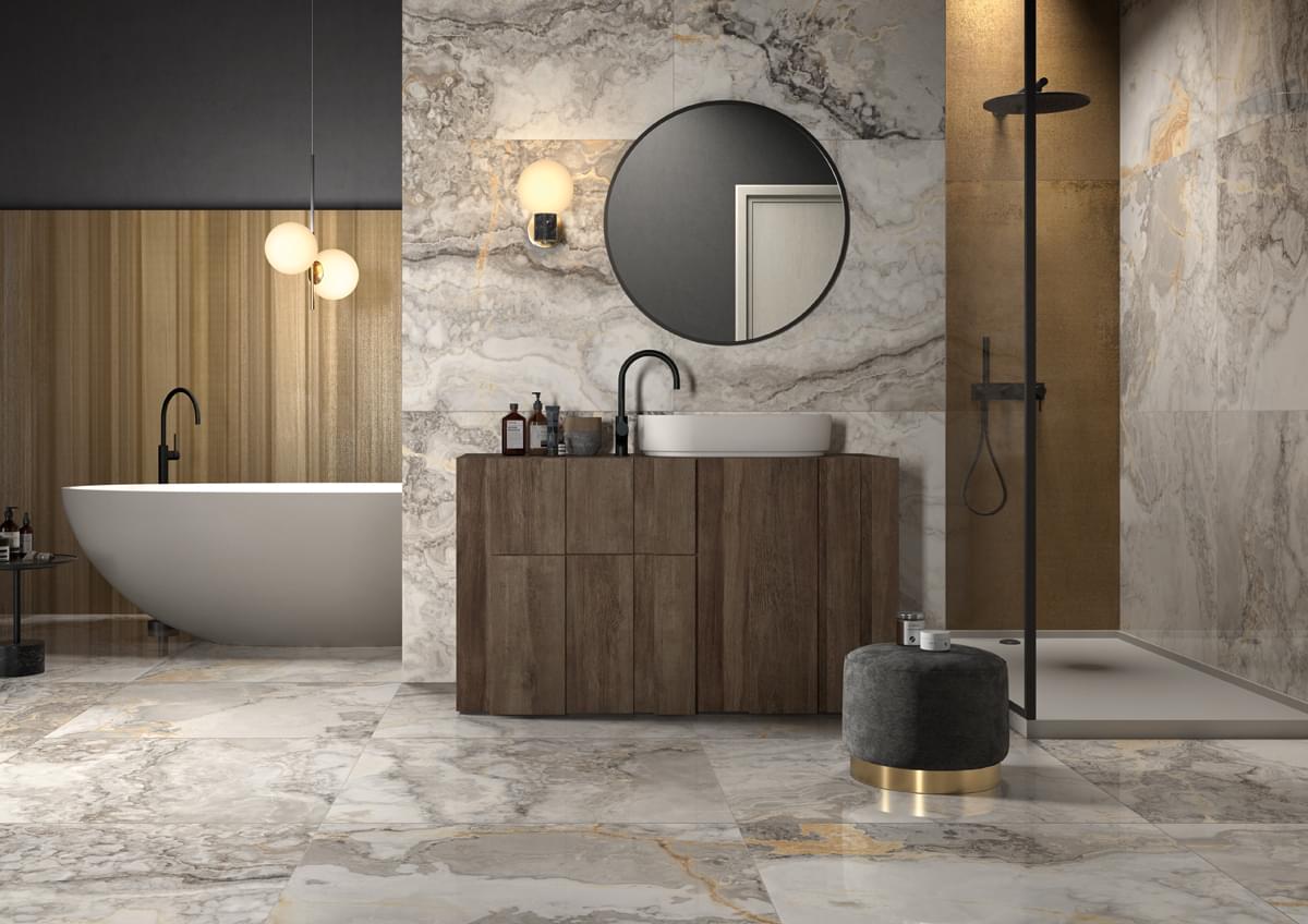 керамогранит фабрики La Faenza коллекция Oro