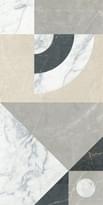 Плитка La Fenice Marble Velvet Decoro Frame Line Reactive 3D Rett 60x120 см, поверхность матовая, рельефная