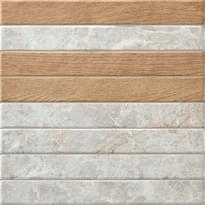 Плитка La Platera Capri Brick White Mix 35x35 см, поверхность матовая