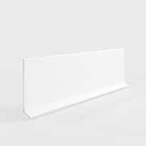 Laconistiq Adhesive Плинтус 60 мм Белый Матовый Ral9016 алюминий полоса поверхность матовая