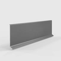 Laconistiq Adhesive Плинтус 60 мм Серебристый Анод алюминий полоса поверхность матовая