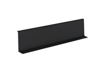 Laconistiq Adhesive Плинтус 80 мм Черный Матовый Ral9005 алюминий полоса поверхность матовая