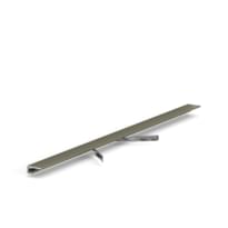 Laconistiq Micro 11 Mini Микроплинтус Шампань Анодированный алюминий L-образный поверхность матовая