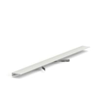 Laconistiq Micro 15 Classic Ral9016 Белый Мат алюминий L-образный поверхность матовая