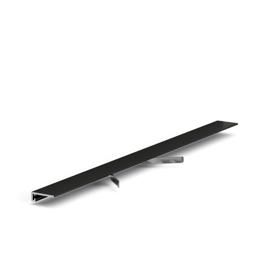 Laconistiq Micro 15 Classic Чёрный Матовый Ral9005 алюминий L-образный поверхность матовая