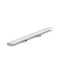 Laconistiq Micro 19 ARM Ral9016 Белый Матовый алюминий L-образный поверхность матовая