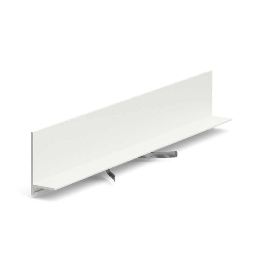 Laconistiq Micro L MAX Угловой Белый Матовый Ral9016 алюминий L-образный поверхность матовая