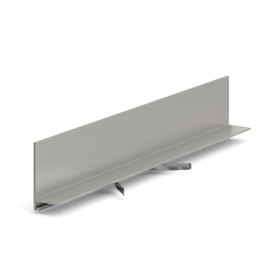 Laconistiq Micro L MAX Угловой Серебристый Анодированный алюминий L-образный поверхность матовая