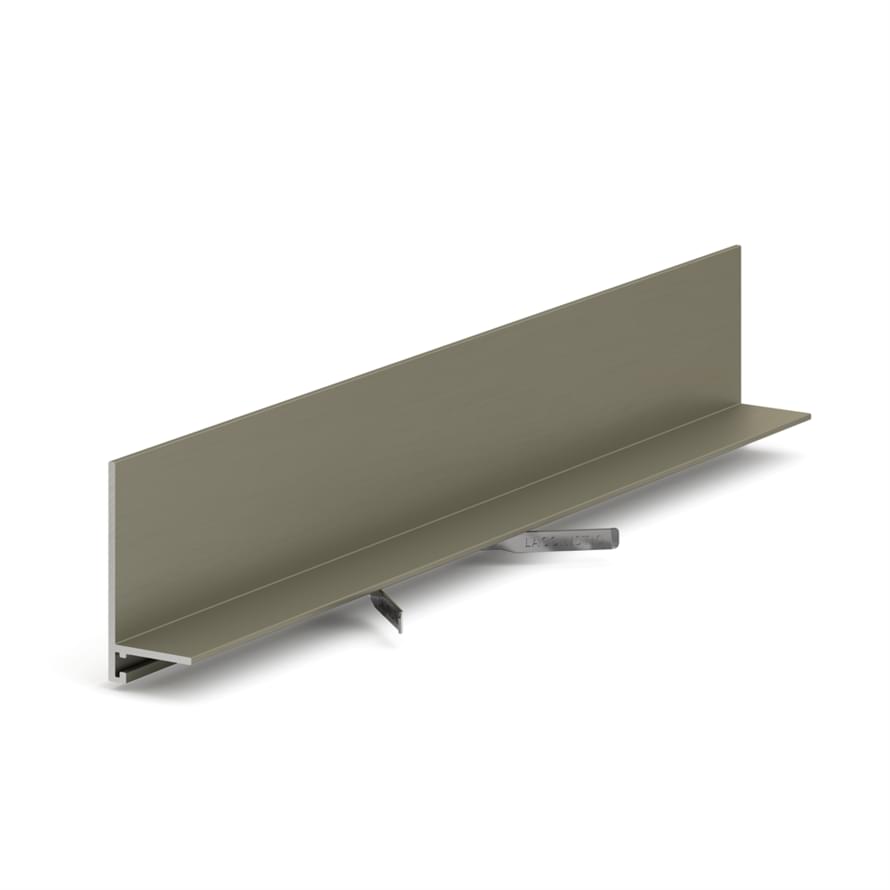 Laconistiq Micro L MAX Угловой Шампань Анодированный алюминий L-образный поверхность матовая