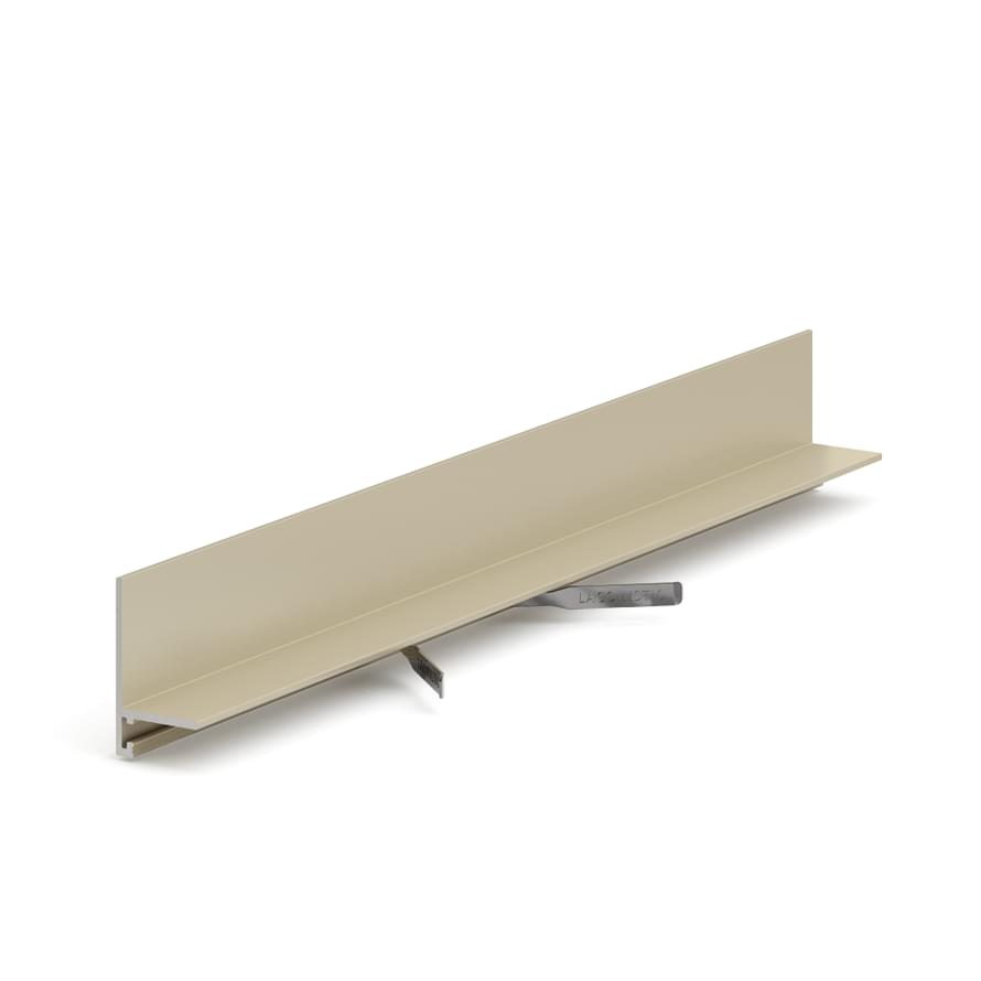 Laconistiq Micro L Угловой Светлый Шампань Анодированный алюминий L-образный поверхность матовая