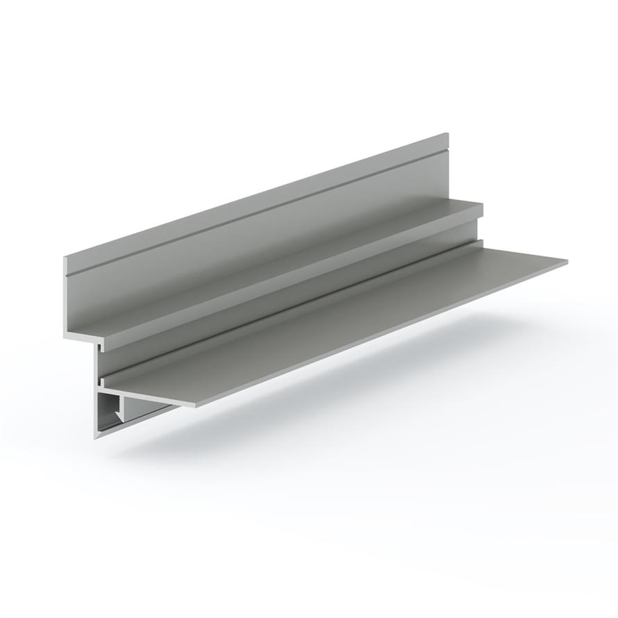 Laconistiq Потолочный Профиль GIPS Теневой Regular Без Покрытия Отступ 10 мм алюминий U-образный поверхность матовая