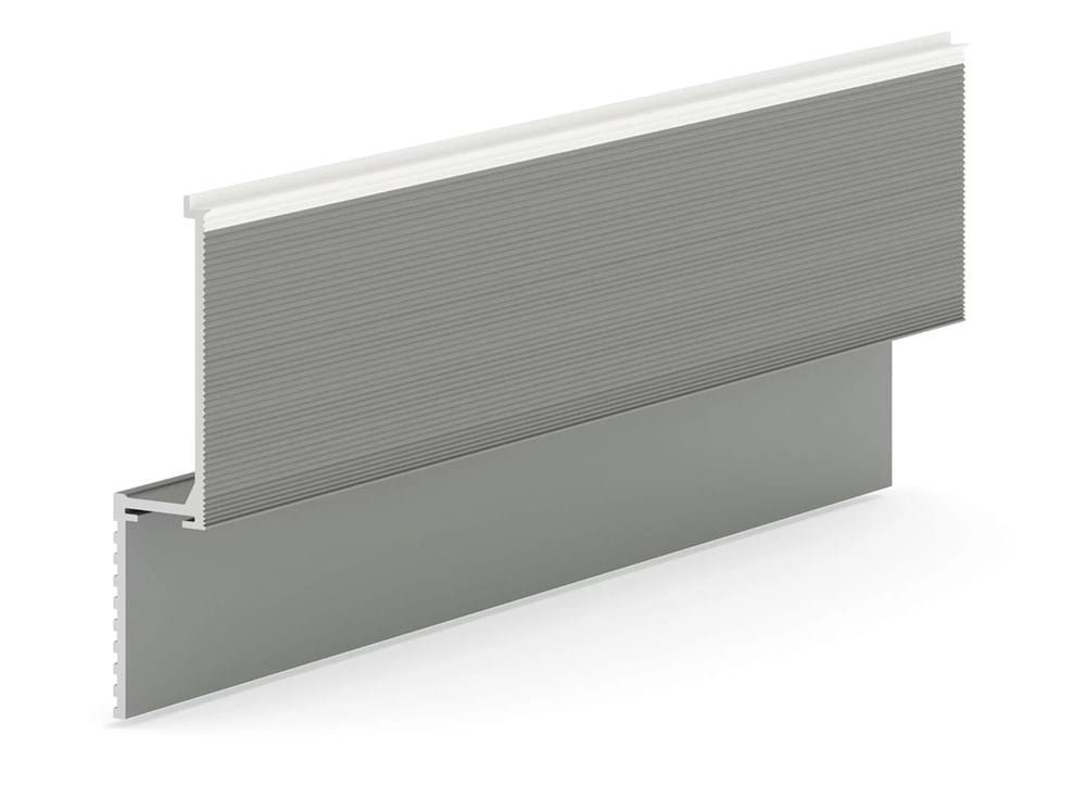 Laconistiq Теневая Рейка Micro 3М Скрытый Наличник Муар Ral9016 алюминий полоса поверхность матовая