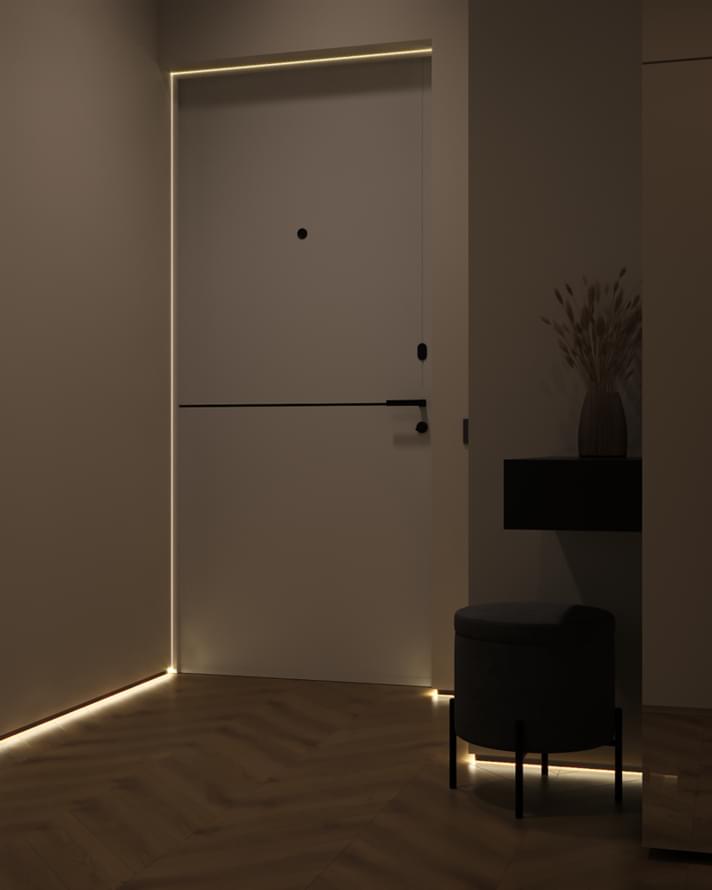 алюминий фабрики Laconistiq коллекция Теневая Рейка Micro