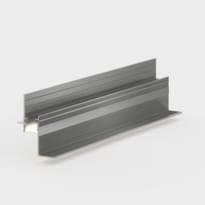 Laconistiq Теневая Рейка Multilevel Classic New Разноуровневая Серебристый Анодированный Под Подсветку алюминий многоуровневый поверхность матовая