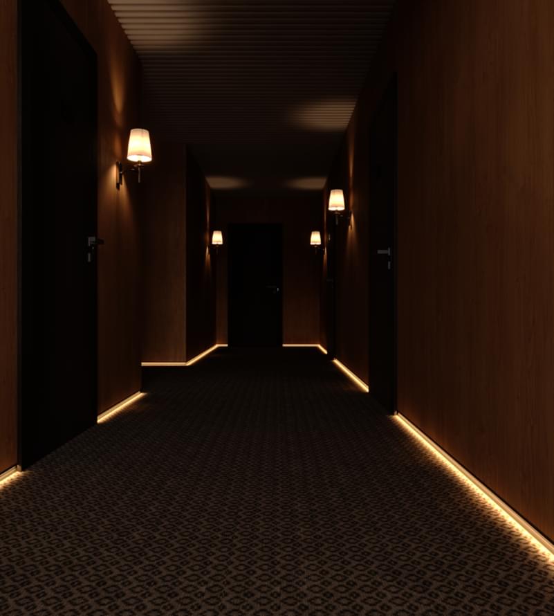 алюминий фабрики Laconistiq коллекция Теневой Плинтус Novel