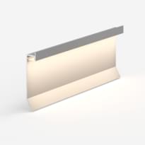 Laconistiq Теневой Плинтус Novel Мах Без Покрытия Зазор 60 мм алюминий U-образный поверхность матовая