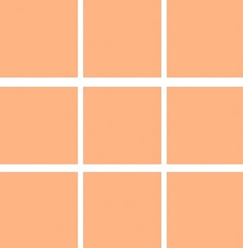 Land Gallery Slim Orange Mosaico 10x10 29.75x29.75