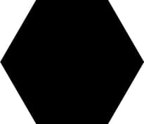 Плитка Land Gallery Black Satinado Hexagonal 51.57x59.55 см, поверхность полуматовая