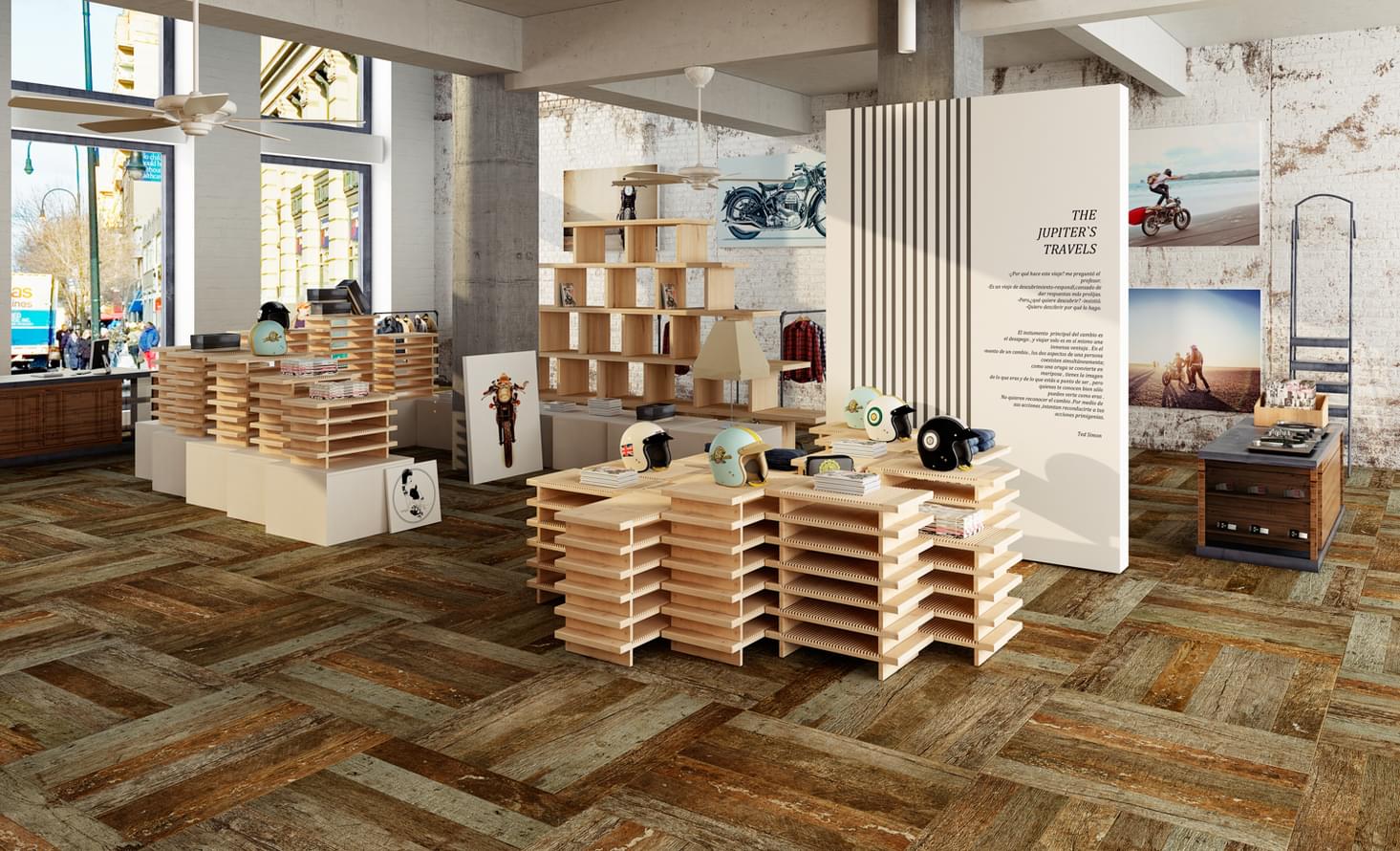 керамогранит фабрики Land коллекция Legno