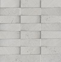 Плитка Land Matter Grey Mosaico 3D 29.75x29.75 см, поверхность матовая, рельефная