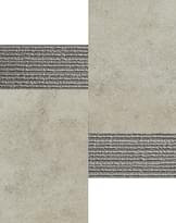 Плитка Land Midland Grey Mosaico 3D Silver 28.5x28.5 см, поверхность матовая, рельефная