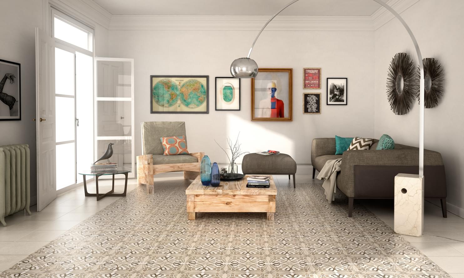 керамогранит фабрики Land коллекция Nouveau