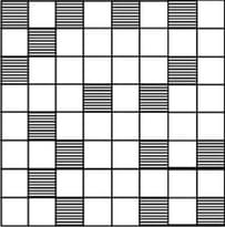 Плитка Land Pietra Serena Beige Multitex Mosaico 29.75x29.75 см, поверхность матовая, рельефная